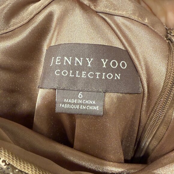 Jenny Yoo Sequin High Low Skirt - BHLDN - Size 6 - Picture 5 of 5